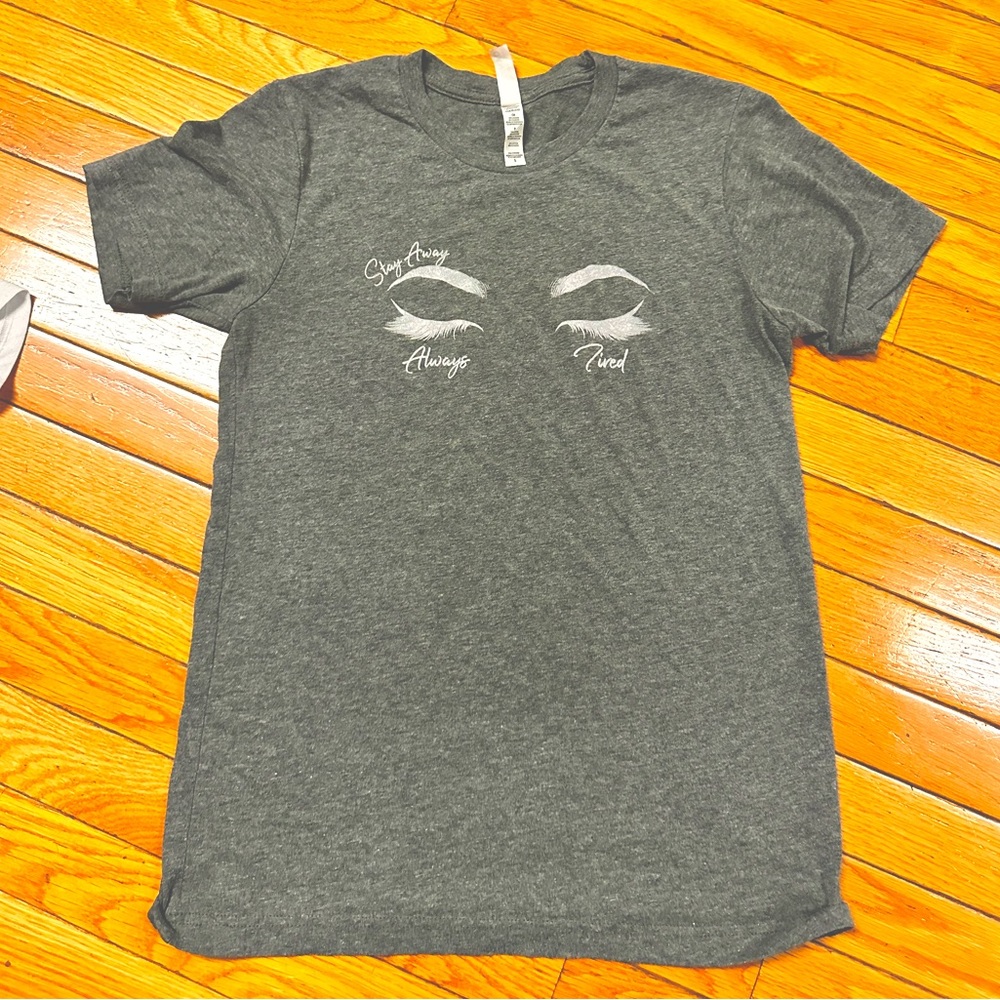 POST MALONE ALWAYS TIRED STAY AWAY TSHIRT WOMENS SIZE SMALL